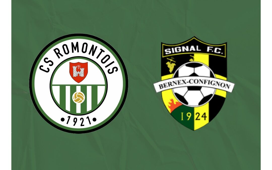 10.03.25 – COUPE– CS ROMONTOIS I x SIGNAL FC BERNEX-CONFIGNON I