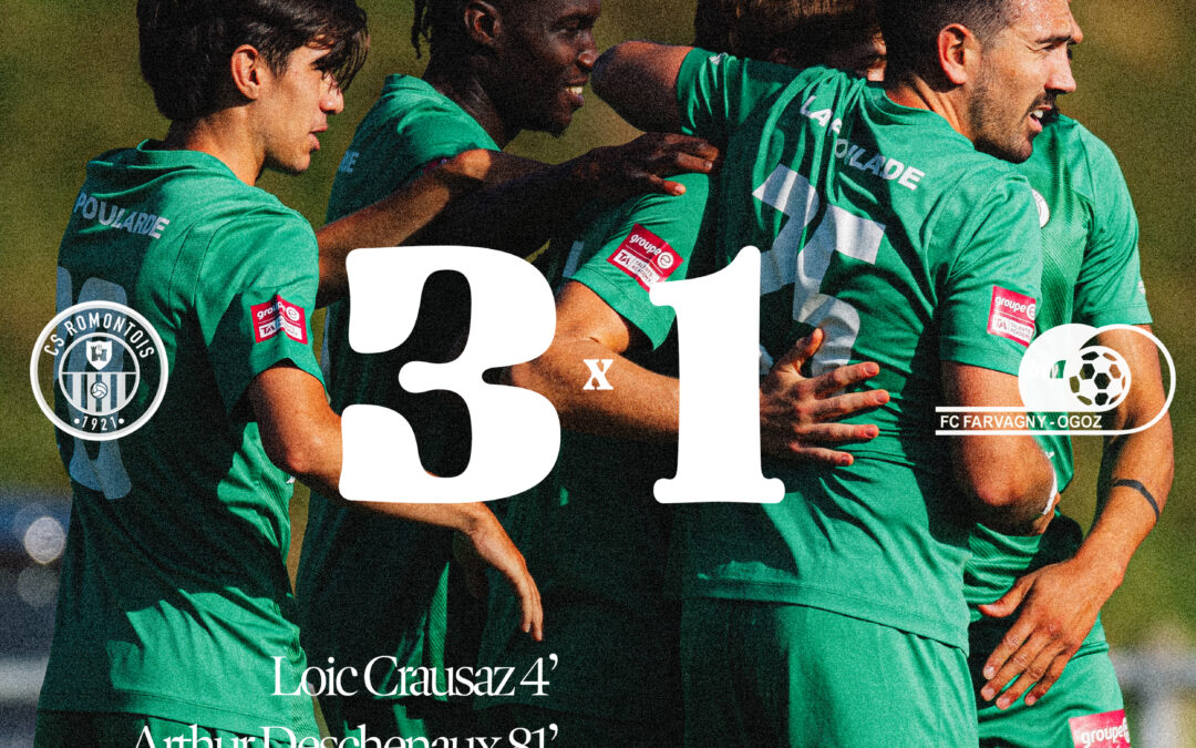 1er tour Qualification Coupe Suisse – CS Romontois I x FC Farvagny/Ogoz  I