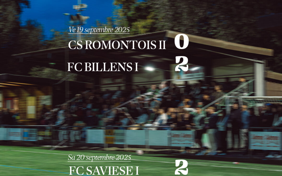 J6 FC SAVIESE – CS ROMONTOIS