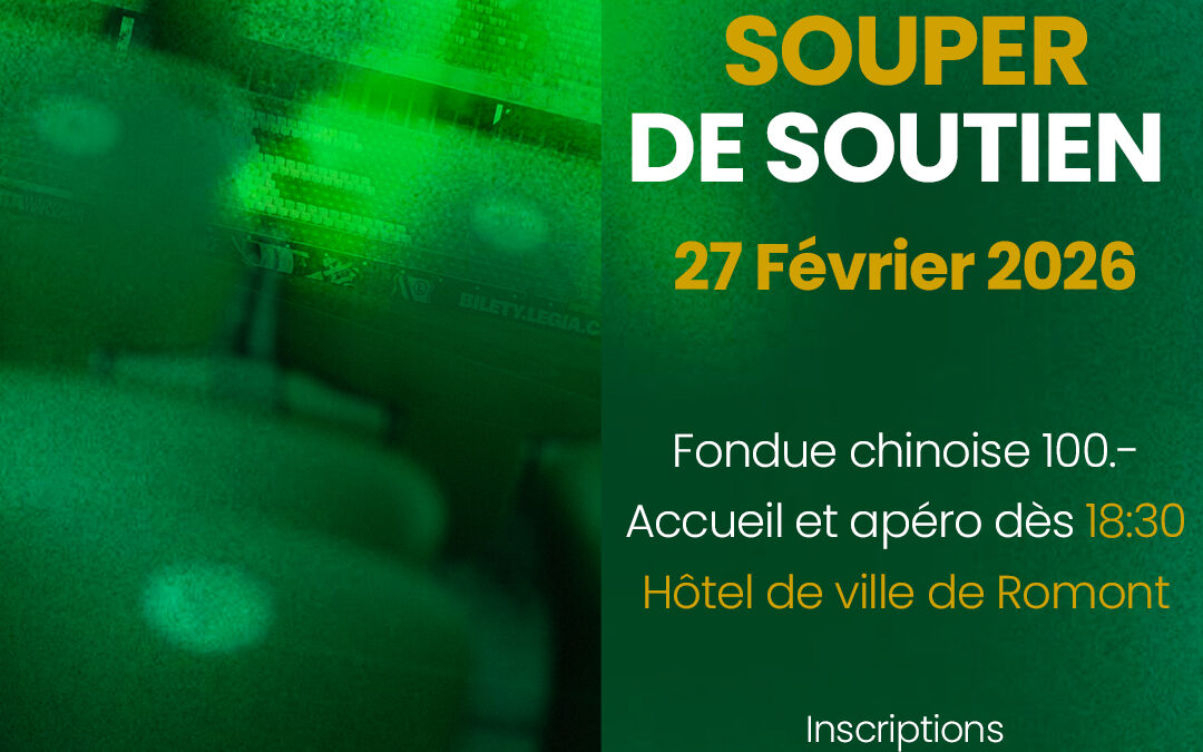 SOUPER DE SOUTIEN 2026