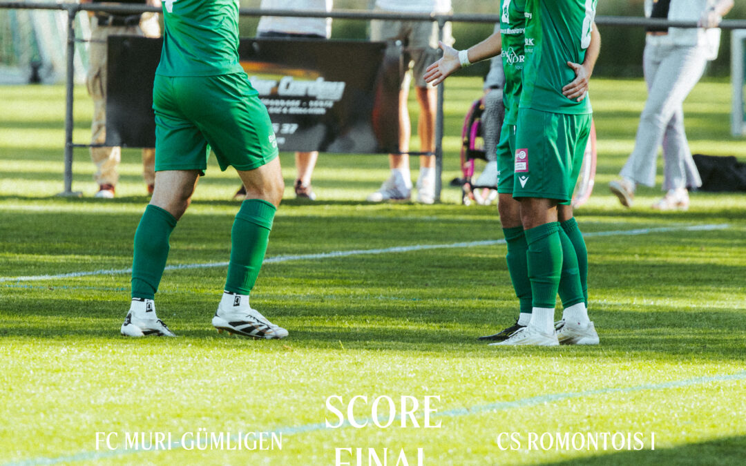 J25 FC Muri Gümligen – CS Romontois