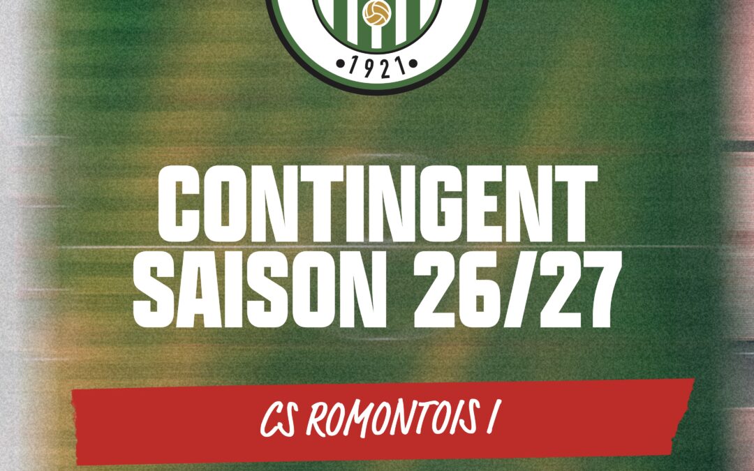 Contingent 26/27 CSR I